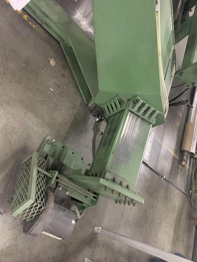 Used 72" WIDE POWELL SHAFTLESS FLOOR PICK UP UNWIND STAND - PENDING SALE