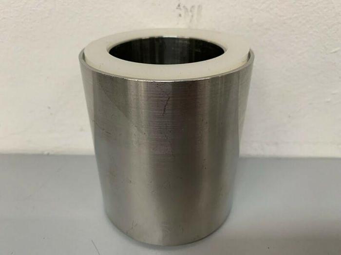 Used Cuno Stainless Steel Filter 3" D x 3.5" H Spacer w/ Gaskets