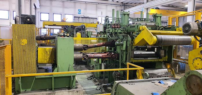 Used GUIDA   750mm x 14mm S.S. Slitting Line (Used) #4362