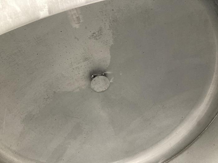 Used Used Crown Iron Works approximately 2000 gallon 904L stainless steel horizontal tank