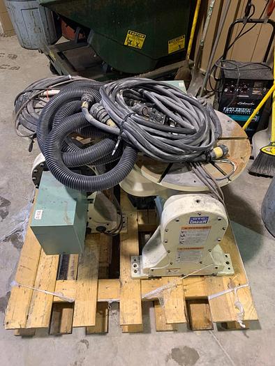 Used 2015 OTC A II-2PF301 TILT/TURN SERVO DRIVEN POSITIONERS (2)  WITH FD11 CONTROLLER