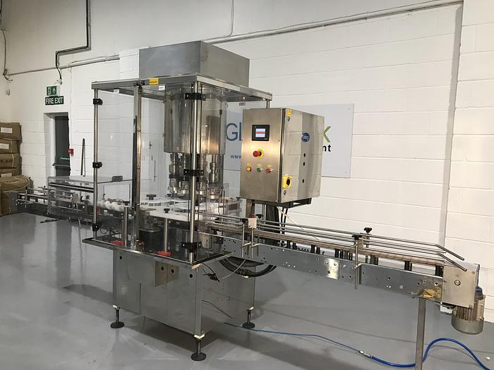 Used King CS120 8 Head Screw Capper