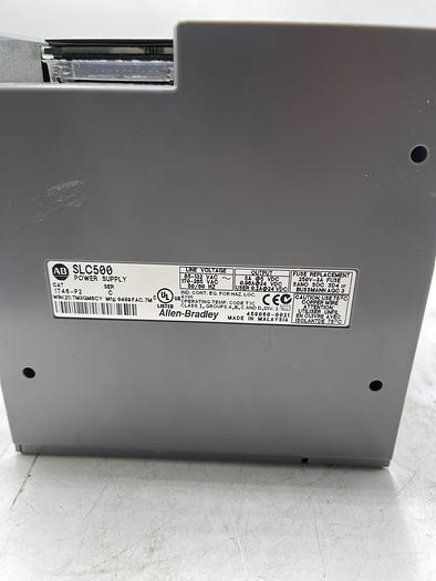 Used A-B Allen Bradley 1746-P2, 1746-A4
