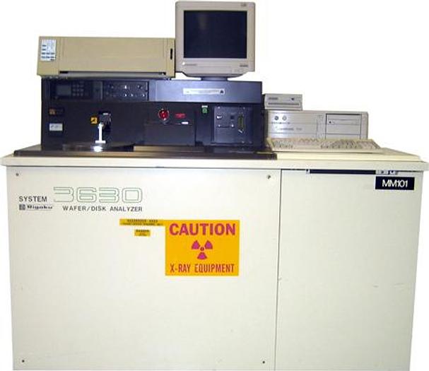 Used Rigaku 3630 TXRF WAFER/DISK ANALYZER
