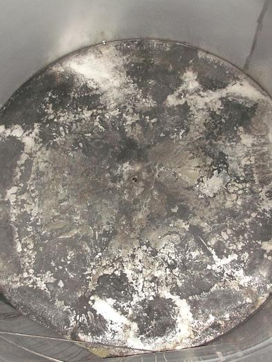 Used Used approximately 5200 gallon stainless steel vertical tank