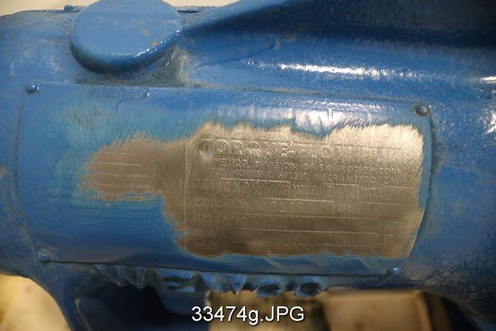 Used Wemco E Size 4x9S Torque-Flow Pump #33474