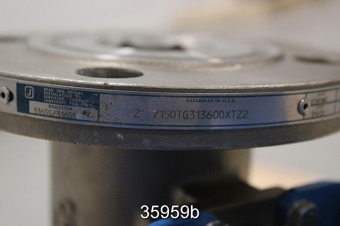 Unused Neles Jamesbury 2" Ball Control Valve, 7150T6313600XTZ2 #35959