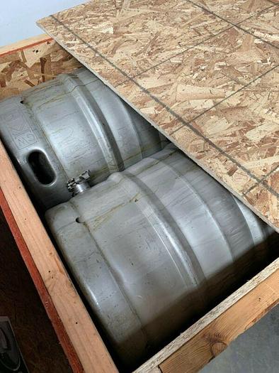 Used GW Kent 15 Gallon Kegs w/ 4" TC Top Sanitary Fittings