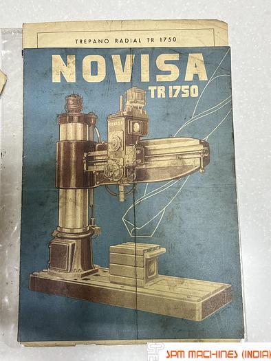 Used Novisa Radial Drill Machine 60mm x 1750mm