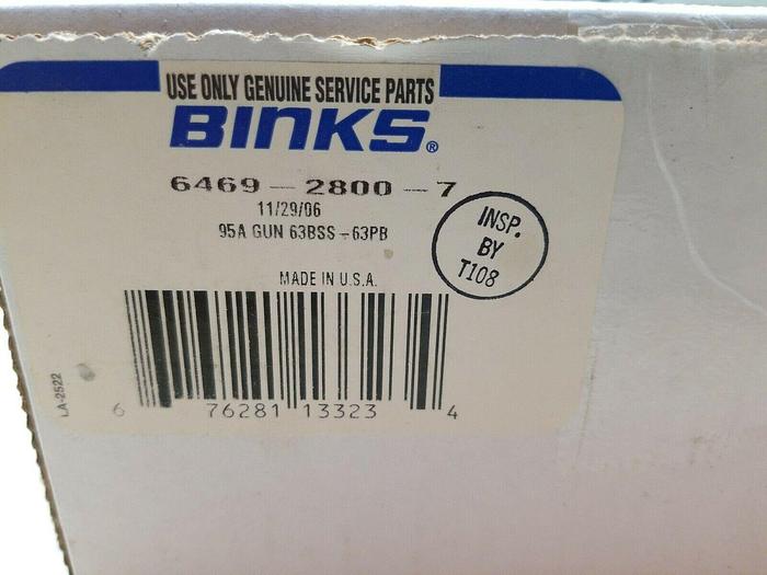 BINKS 6469-2800-7 63BSS-63PB 95A gun