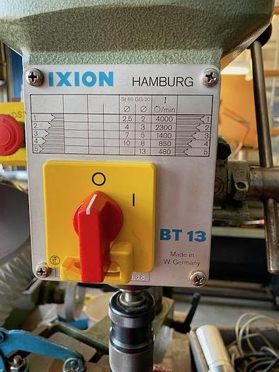 Used BENCH DRILL, MANUF IXION, MODEL BT 13
