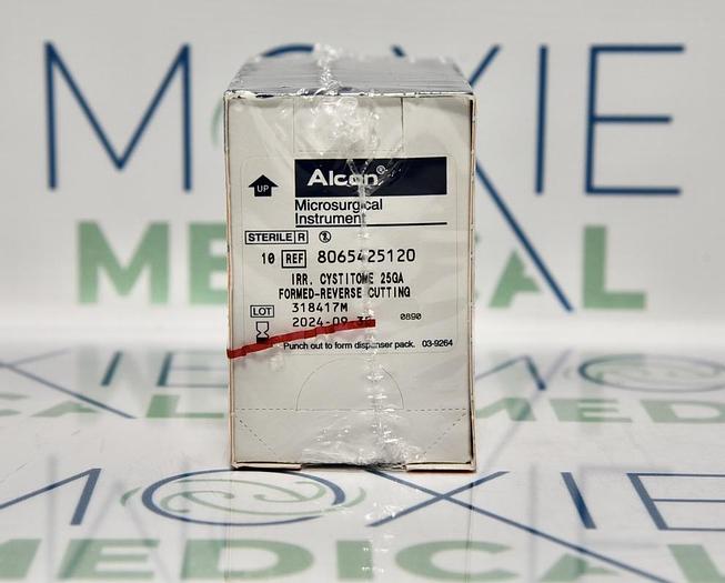 ALCON 8065425120 Cystitome, Angled Reverse Cutting, 25G Gauge, Sterile, 10/BOX