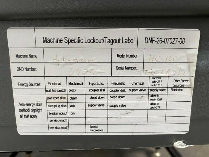 Used ACE HydroStream Model HC-100 Evaporative Humidifier - Swamp Cooler