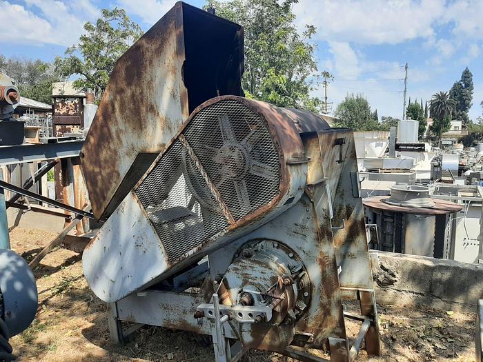 Used Mill, Hog, Hydro-flaker, C/st, 100 HP, #S479970