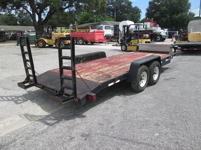 Used 2002 7x20 Anderson Equipment Trailer