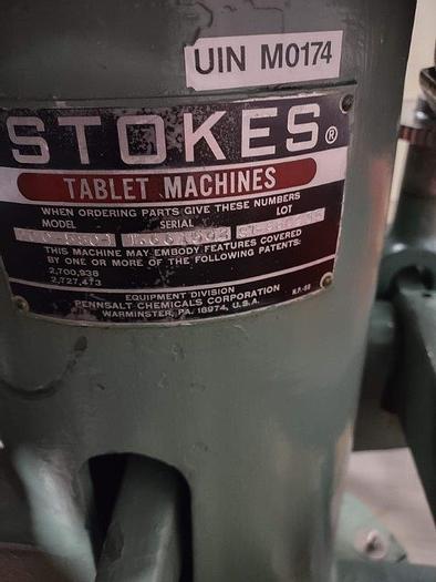 Used Used Stokes 45 Station Multi-Compression Rotary Tablet Press
