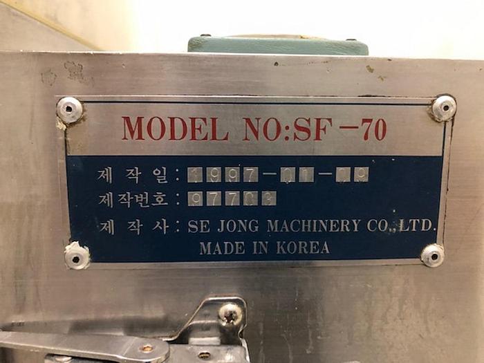 Used Filler, Capsule, Sejong, SF-70, Size 0 & 00, #A742600