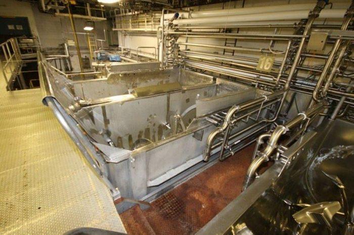 Used 250 CU. FT. RIBBON BLENDER - S/S - 100 HP