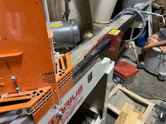 Used Pistorous MN-200 with Stop, Infeed, Outfeed