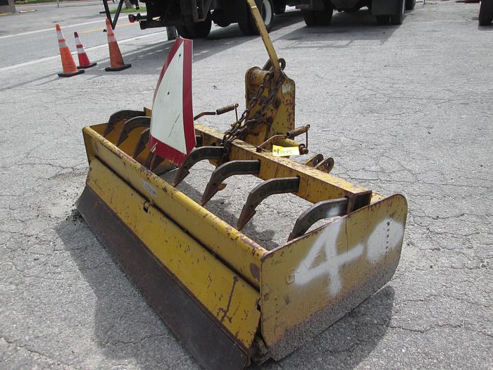 Used Gannon 6' Box Blade With Rippers