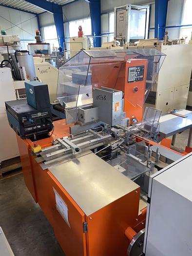 Used br. Bar packing machine LOESCH type LTM-GR for 100 g bars, built in 1996