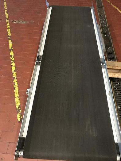 Gebraucht TRANSNORM Gurtförderer, Steigförderer, Förderband 2,1m 1100