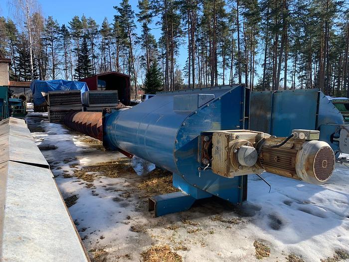 Used SAXLUND screw conveyor