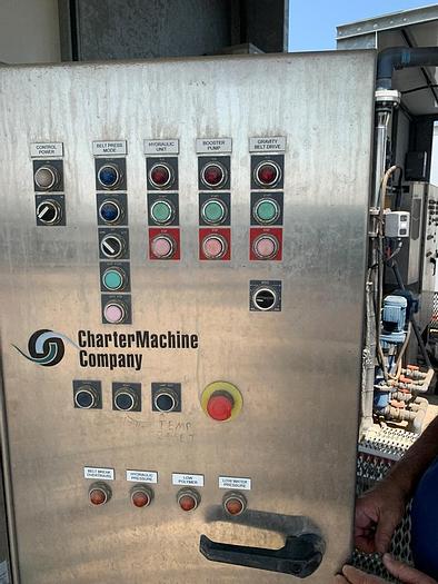 Used Press, Belt, 2.2 Meter, Charter, Polymer Injection A #A744160