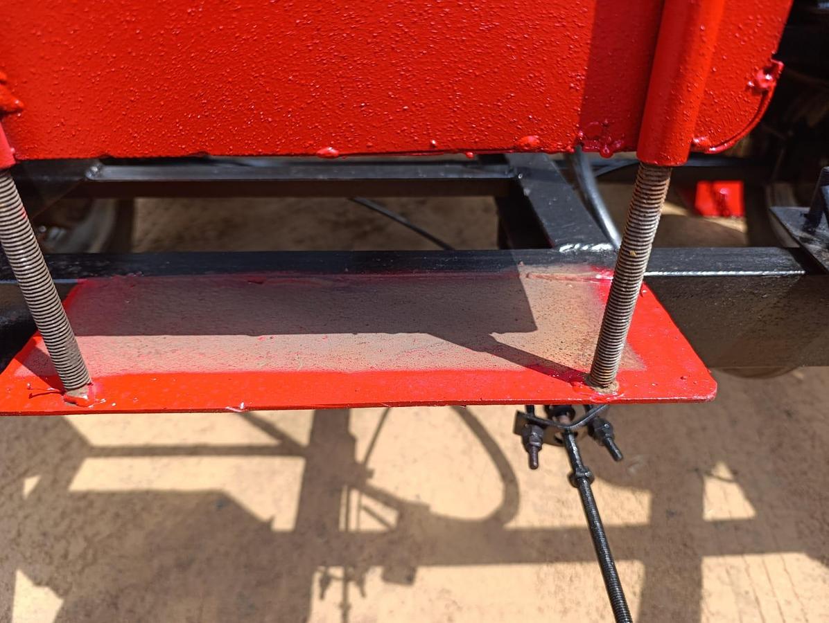 Used HEAVY DUTY 2500 LITRE DIESEL BOWSER TRAILER WITH PUMP & METER- USED CONDITION