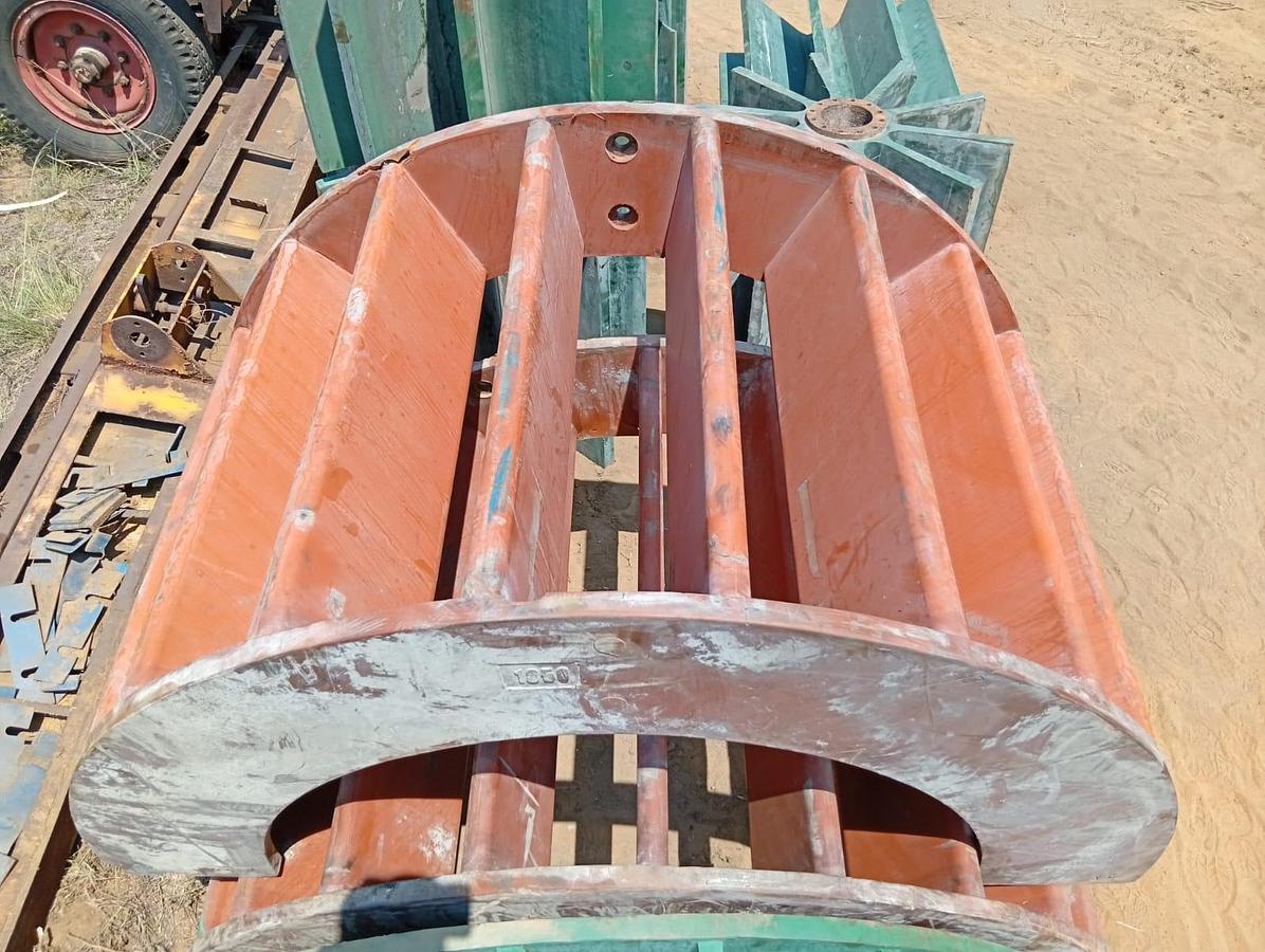 Used LINED STEEL STATOR DIFFUSER SEGMENT