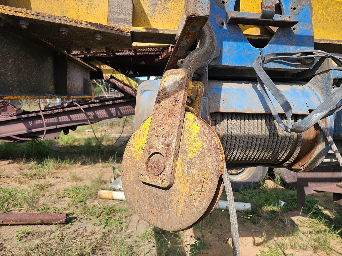 Used 5 TON OVERHEAD CRANE WITH REMOTE 2 X ELECTRIC 7.5 KW ELECTRIC MOTORS AND GEARBOX REMOTE GENERAL INFORMATION S