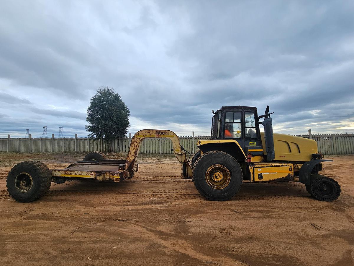 Used BELL TRACTOR WITH TRAILER
