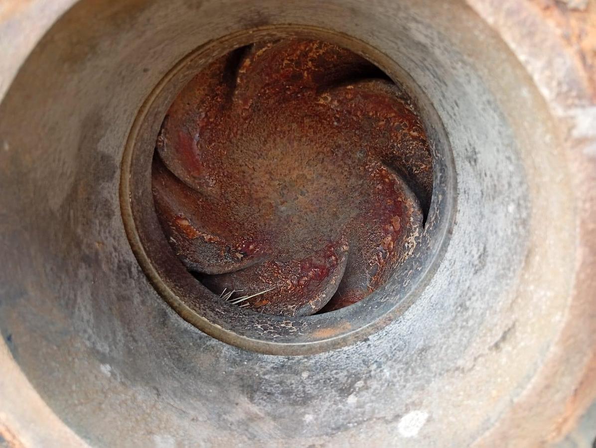 Used 8/6 SINGLE CAST HORIZONTAL WEIR PUMP