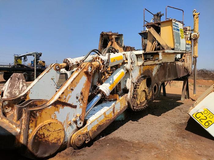 Used KOMATSU 475A DOZER WITH ENGINE, RIPPER AND BLADE (PARTIALLY STRIPPED