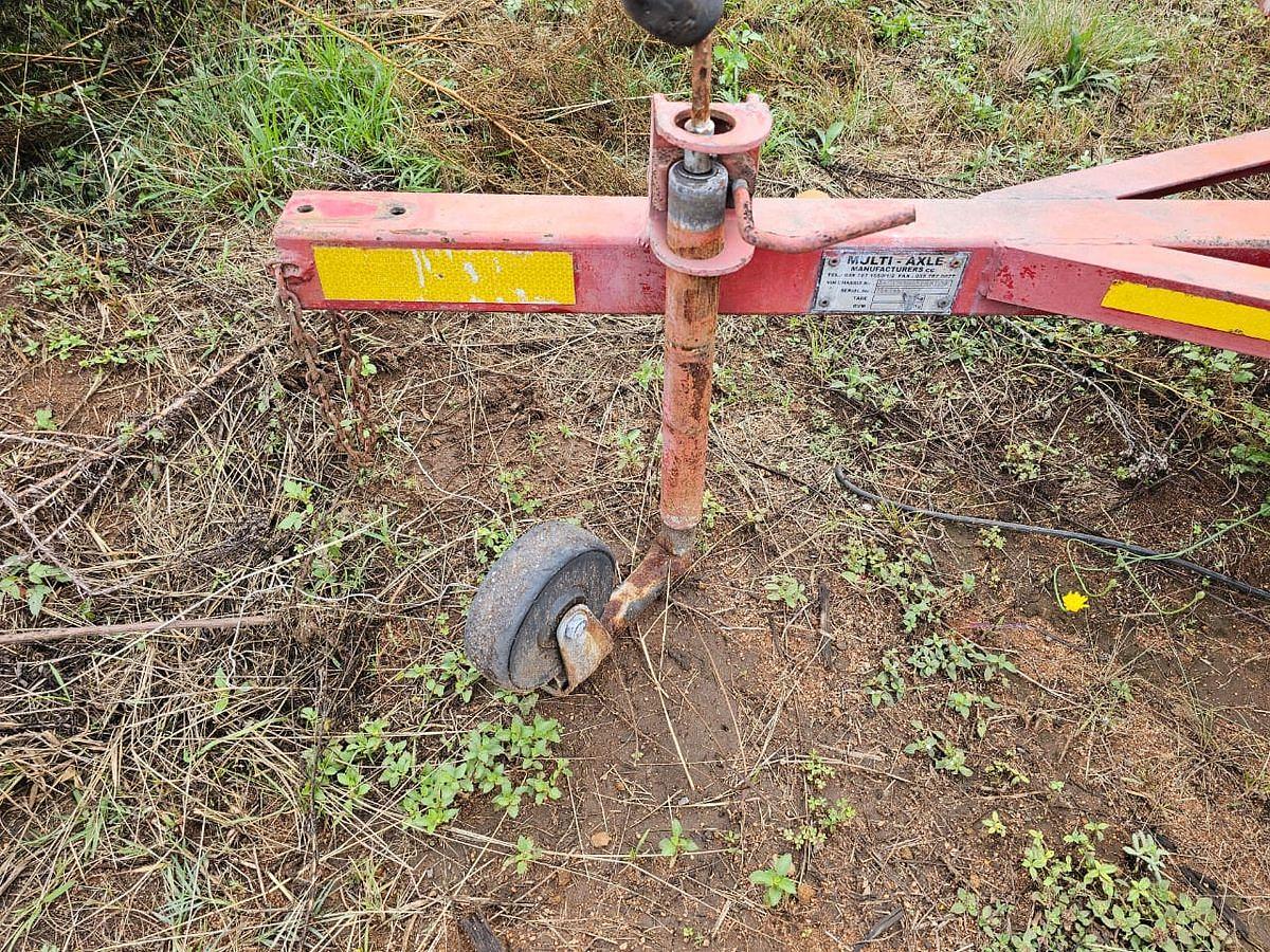 Used SINGLE AXLE 125 KG (2) DRY CHEMICAL POWDER FIRE EXTINGUISHER TRAILER