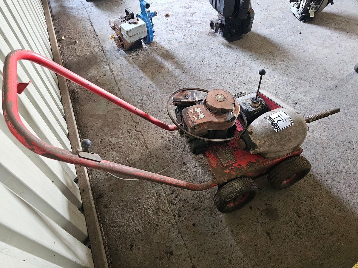 Used RIDGID DRAIN CLEANER MACHINE