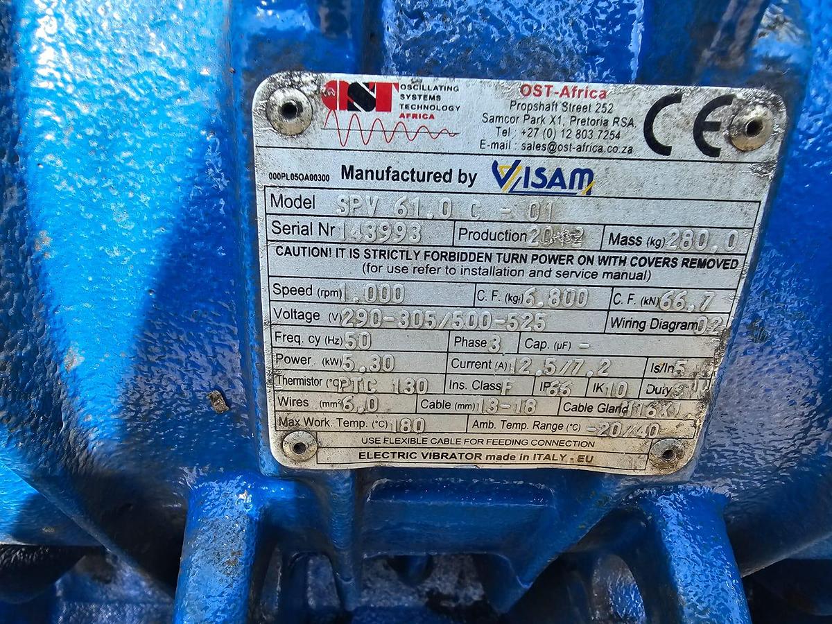 Used 5.3KW VIBRATING MOTOR (USED)