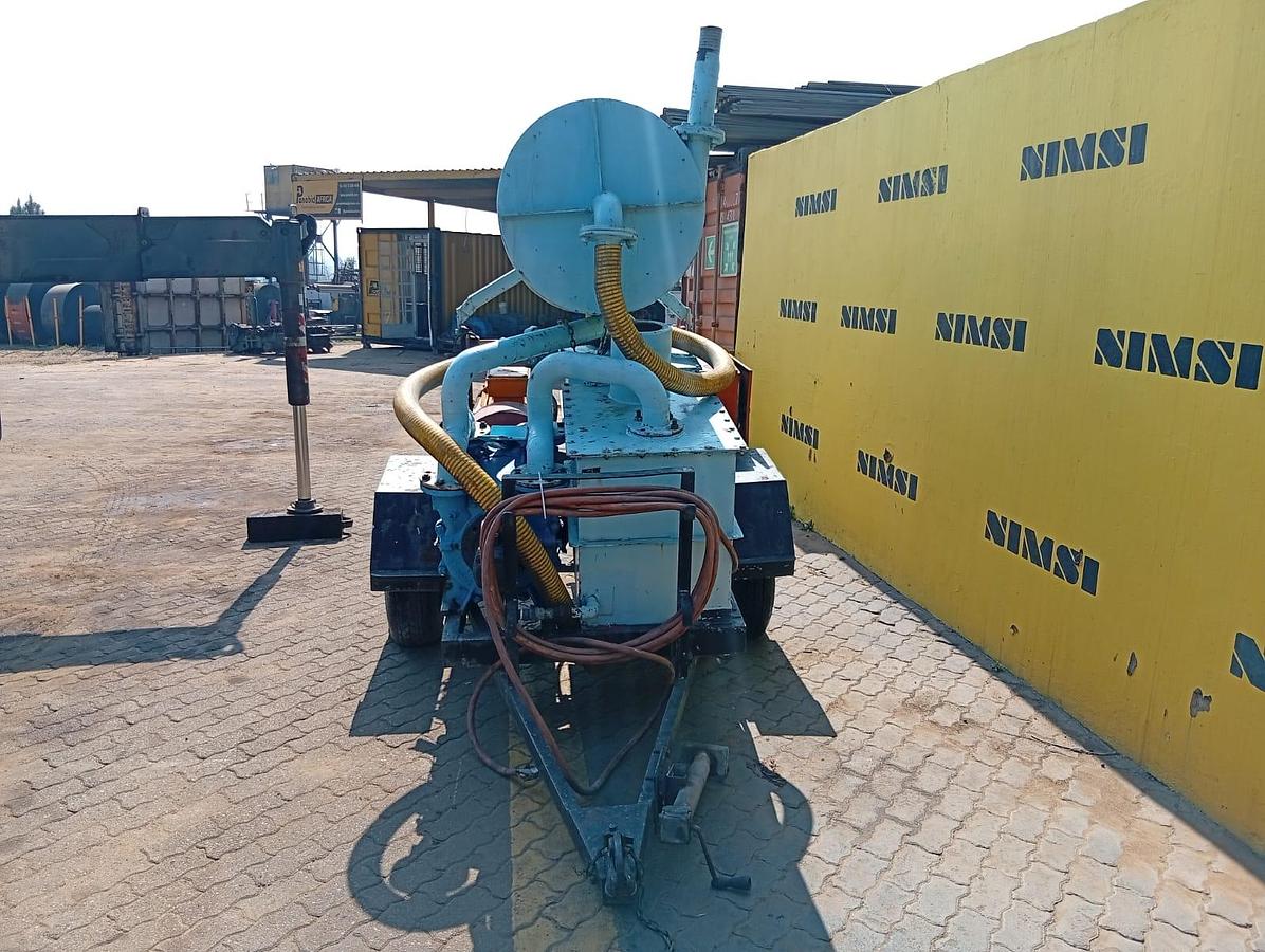 Used ELECTRIC MOBILE VACUUM UNIT WITH START AND GO BOX WITH 22KW MOTOR