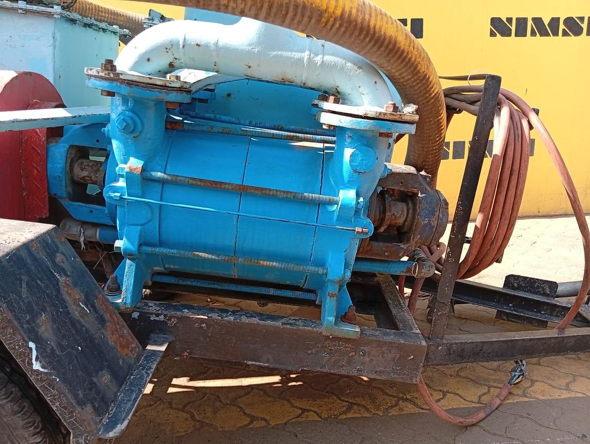 Used ELECTRIC MOBILE VACUUM UNIT WITH START AND GO BOX WITH 22KW MOTOR