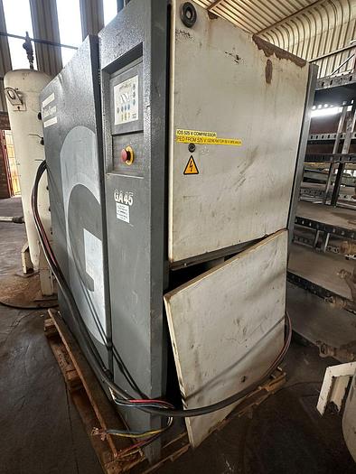 Used 45KW 10XBAR ATLAS COPCO COMPRESSOR UNIT (NOT TESTED)