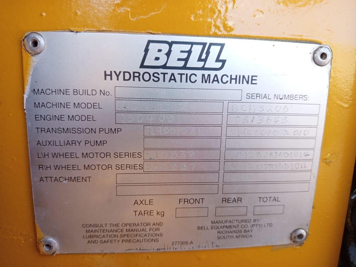 Used BELL 120 SUPER 2.75 TON ROUGH TERRAIN FORKLIFT(USED CONDITION)