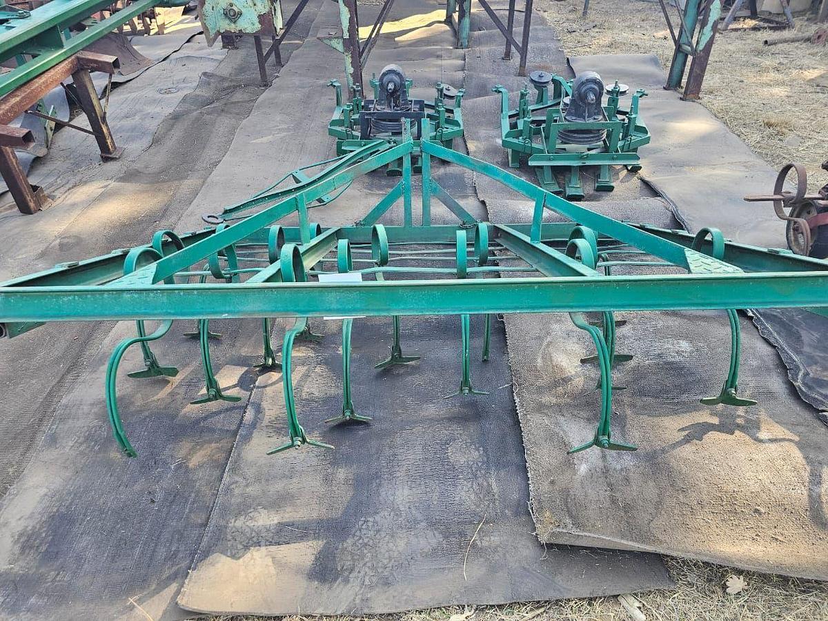 Used SPRING TOOTH HARROW WITH 16 RIPPER TEETH