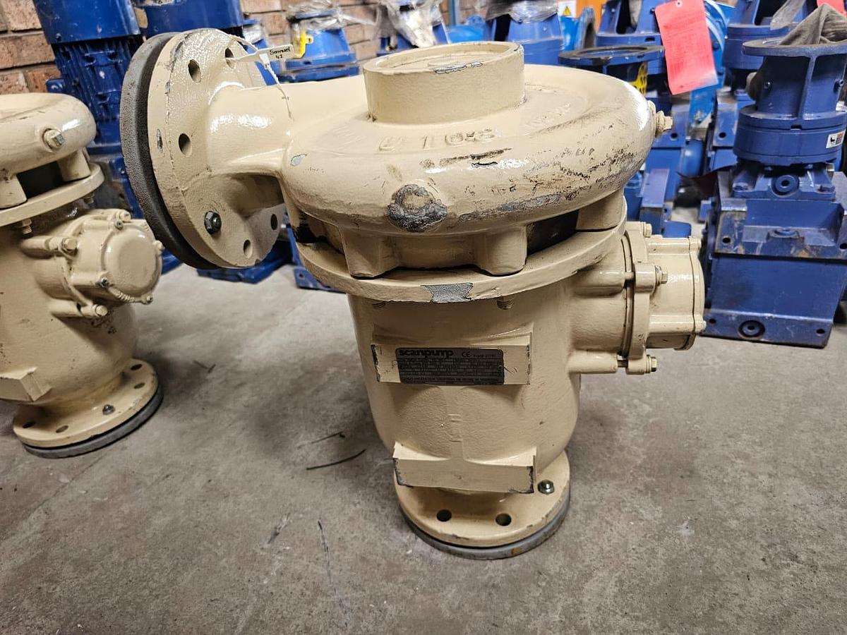 Used 2 X 3.8KW SCANPUMPS