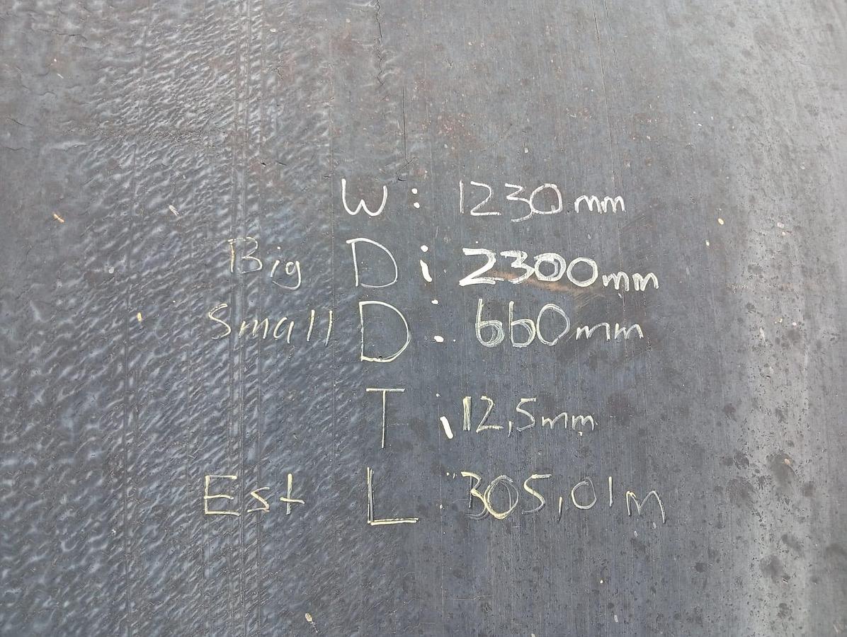 Used 1230MM STEELCORE CONVEYOR BELT