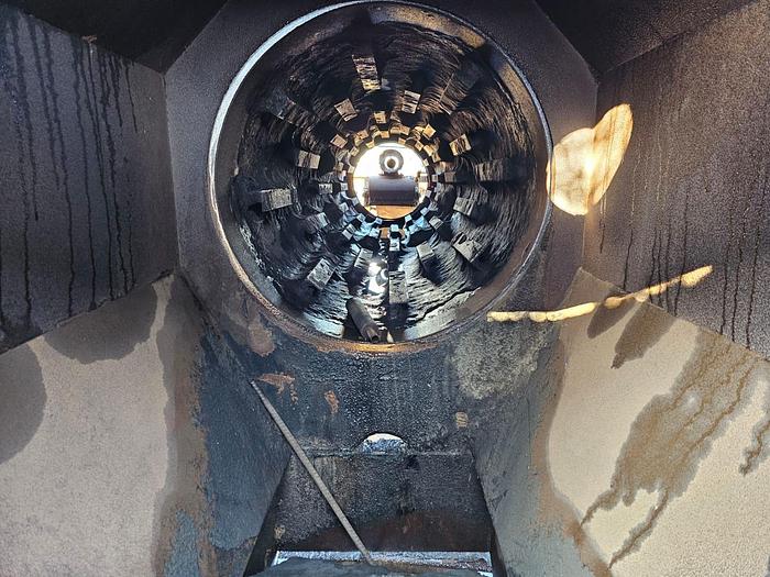 Used ASPHALT TAR MIXER WITH FEEDER BIN, MOTORS AND FLAME HEATER