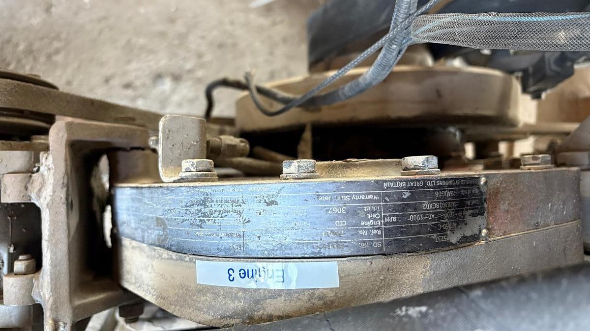 Used CUMMINS KTA50-C V16 1600 HP ENGINE - GOOD CONDITION