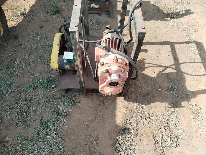 Used ASPHALT TAR MIXER WITH FEEDER BIN, MOTORS AND FLAME HEATER