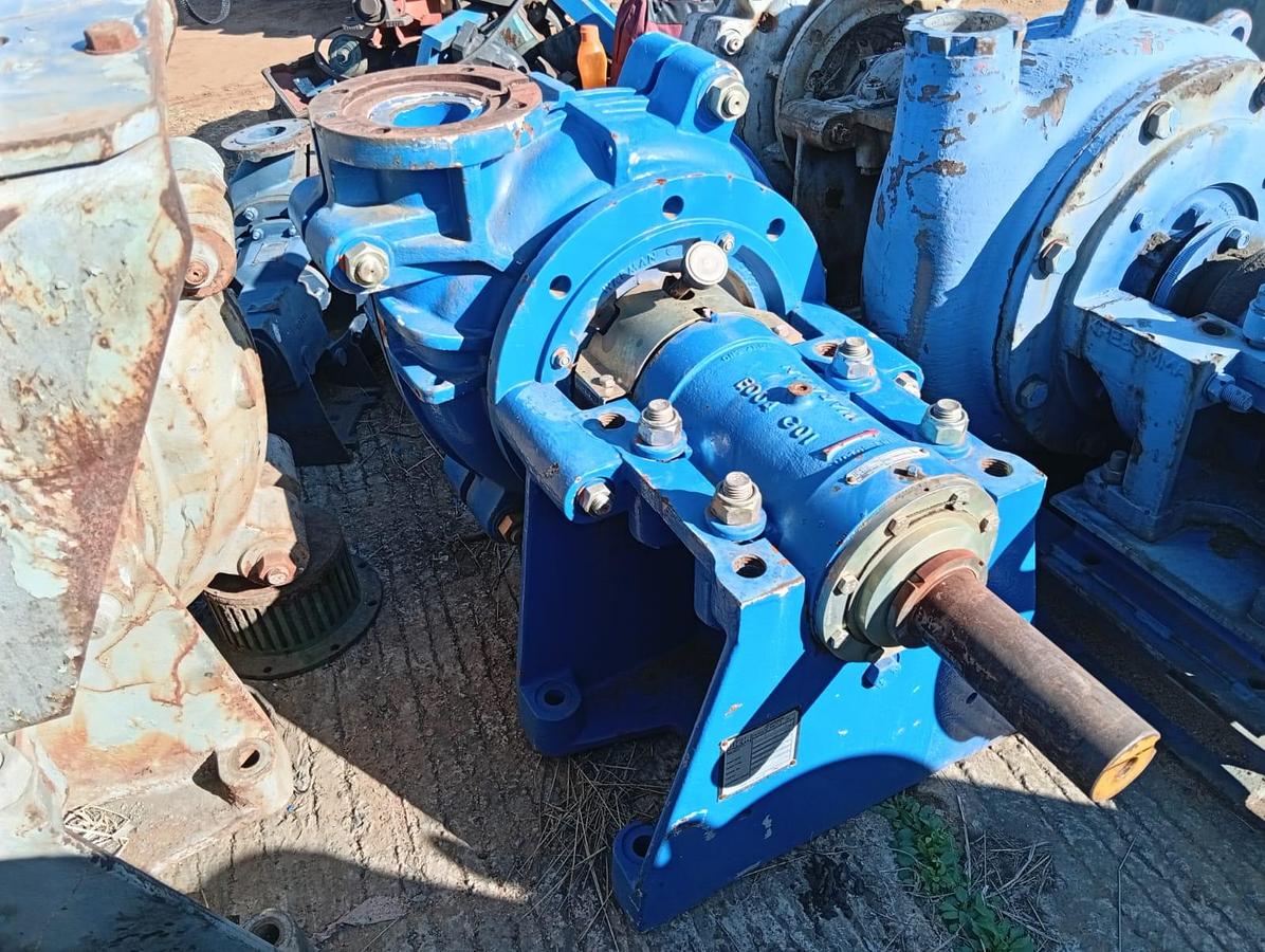 Used 6/4 WARMAN AH HORIZONTAL SHAFT SPLIT CASE PUMP