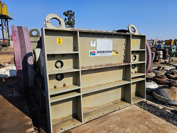 Used OSBORN MMD DOUBLE DRUM CRUSHER