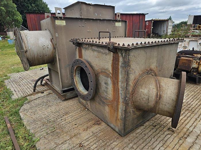Used  BAC BALTIMORE AIRCOIL HEAT EXCHANGER & STAINLESS STEEL CHILLER & FAN(NOT TESTED)